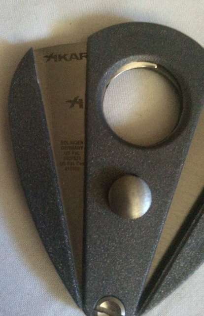 XIKAR CIGAR CUTTER - GRANITE SILVER