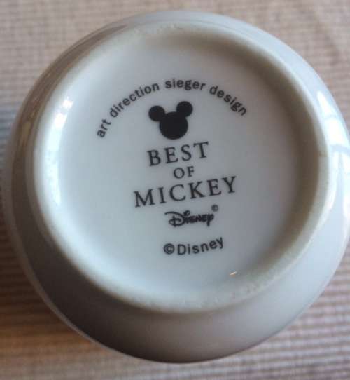 DISNEY SET - PLATE - BOWL - MUG - SIEGER DESIGN - PORCELAIN - BABY - KIDS