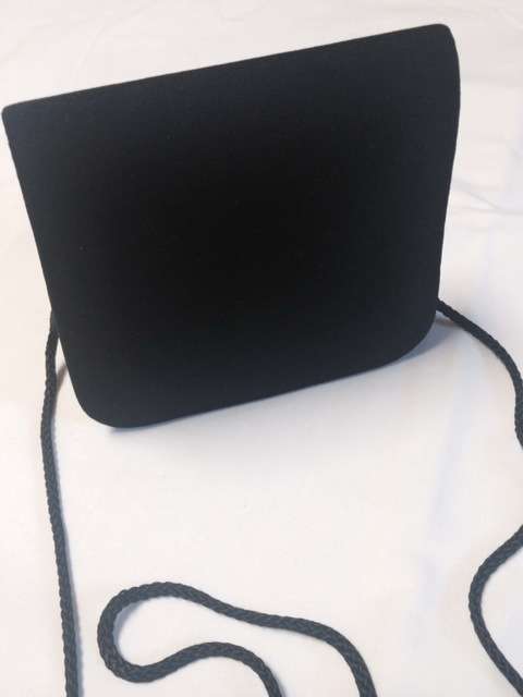 BLACK CLUTCH - HANDBAG