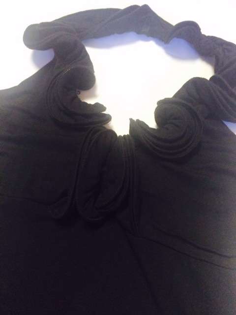 TOP - HALTER NECK - LADIES - SIZE 34 (10) - CLOTHING