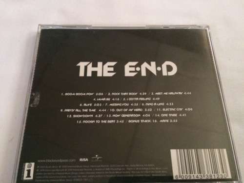 THE BLACK EYED PEAS - THE END - CD