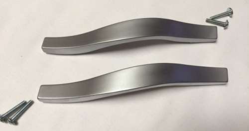 2 PIECE CUPBOARD/CABINET HANDLES - WARDROBE -DIY -DOOR HARDWARE R30.00 FOR A SET