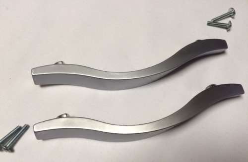 2 PIECE CUPBOARD/CABINET HANDLES - WARDROBE -DIY -DOOR HARDWARE R30.00 FOR A SET