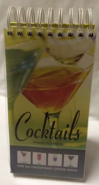 BARMANS COCKTAILS A-Z GUIDE - BOOK