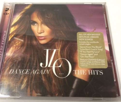J LO DANCE AGAIN THE HITS - JENNIFER LOPEZ CD - DELUXE EDITION 2 DISCS - CD AND DVD