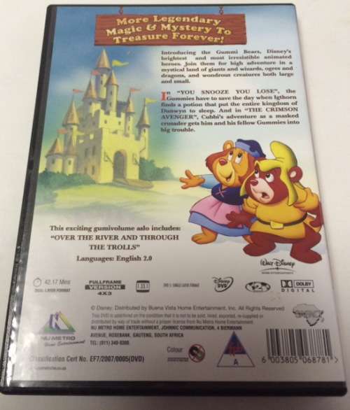 GUMMI BEARS - ADVENTURES - VOLUME SIX - KIDS CARTOONS - MOVIES - ANIMATION