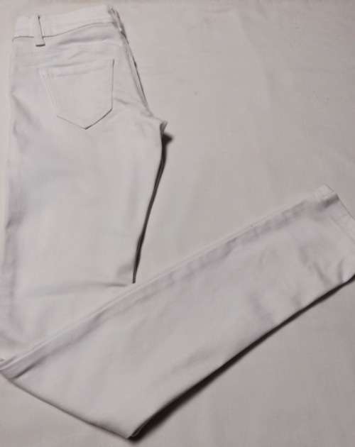DENIM JEANS - WHITE SKINNY JEAN - JEGGINGS - TEENAGE GIRL - SIZE 30