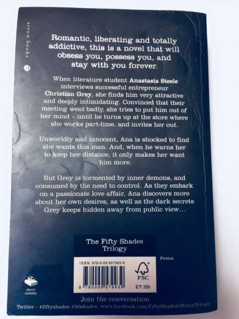 FIFTY SHADES OF GREY - EL JAMES - PAPERBACK - BOOKS