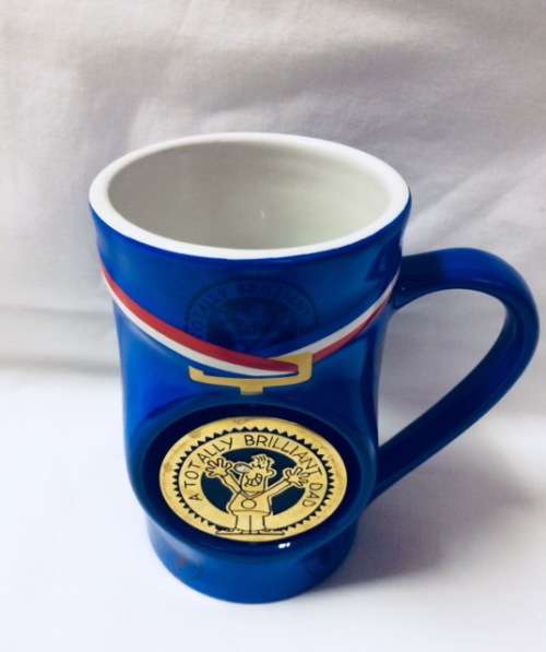 PERSONALIZED MUGS - BLUE - DAD MUG