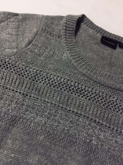 KNITWEAR - JERSEY - TEENAGE GIRL - LADIES - CLOTHING - SIZE X-SMALL - GREY