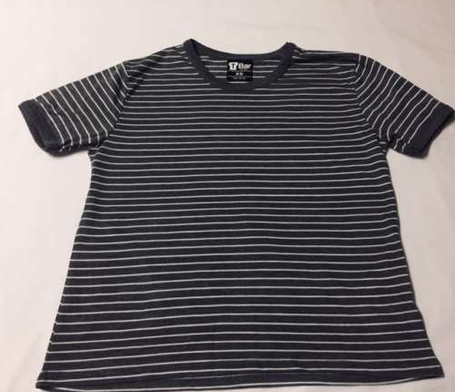 T-SHIRT - TOP - STRIPES  - TEENAGE GIRL - CLOTHING - LADIES - SIZE X-SMALL