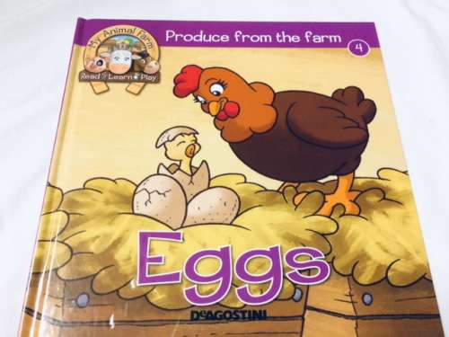 CHILDRENS BOOKS - FARM - EGGS - HARDCOVER BOOK - MY ANIMAL FARM - READ - LEARN - PLAY