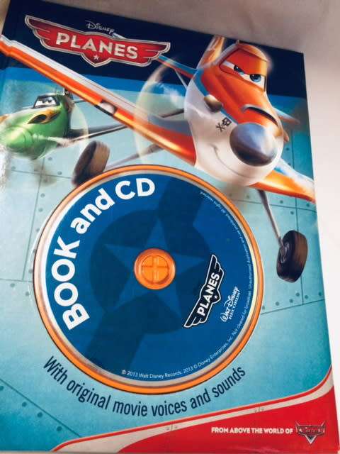 DISNEY - PLANES - CHILDRENS BOOK - BOOKS - CDS - BOOK AND CD