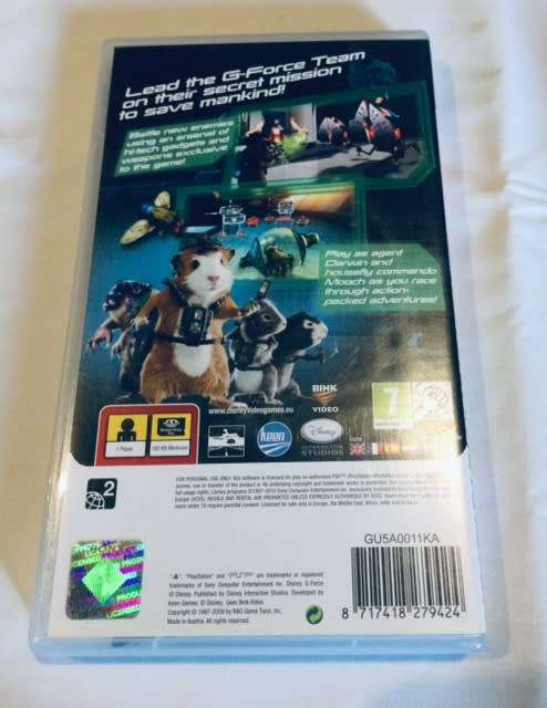 G - FORCE - GAMING - PSP ESSENTIALS - SONY PSP - GAMES