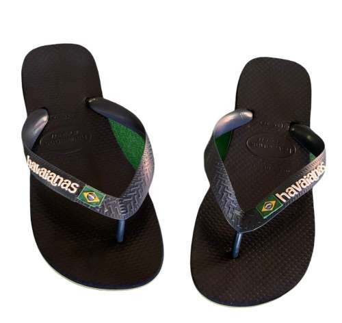HAVAIANAS - FLIP FLOPS - BOYS - NAVY BLUE - SIZE 4