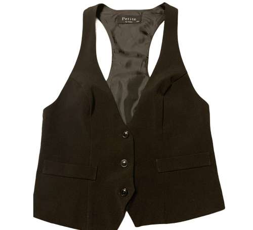 WAISTCOAT - LADIES - SIZE 10/34 PETITE EQUIVALENT TO A SIZE 8/32