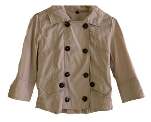 JACKET - BLAZER - LADIES - SIZE 8 - 3/4 SLEEVE - CREAM COLOUR
