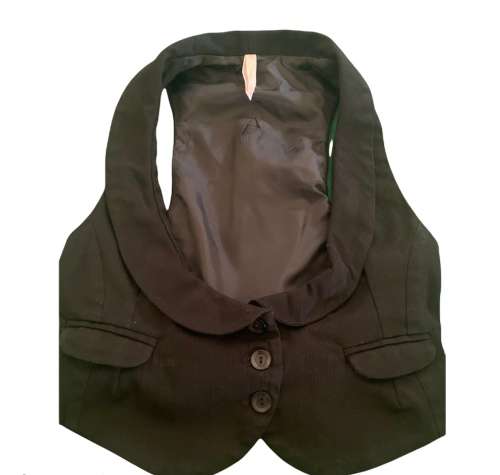 WAISTCOAT - LADY - SIZE SMALL - BLACK