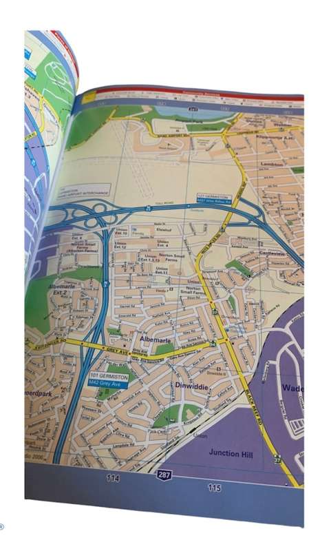 THE COMPLETE MAP BOOK - GAUTENG - BOOKS - MAPS