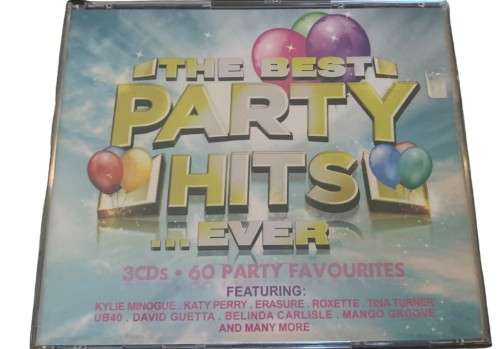 THE BEST PARTY HITS ... EVER - CD - 3 CD`S - OLD FAVOURITES - MUSIC