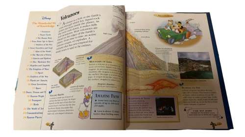 PLANET EARTH - THE WONDERFUL WORLD OF KNOWLEDGE - DISNEY BOOK
