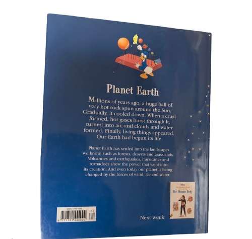 PLANET EARTH - THE WONDERFUL WORLD OF KNOWLEDGE - DISNEY BOOK