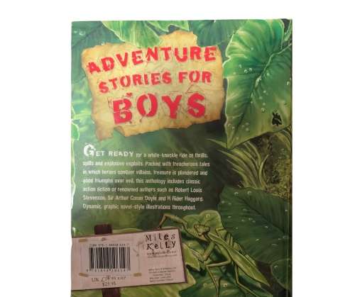 ADVENTURE STORIES FOR BOYS - MILES KELLY - BOOK - PAPERBACK