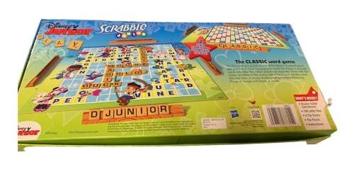 SCRABBLE JUNIOR BOARDGAME - DISNEY JUNIOR