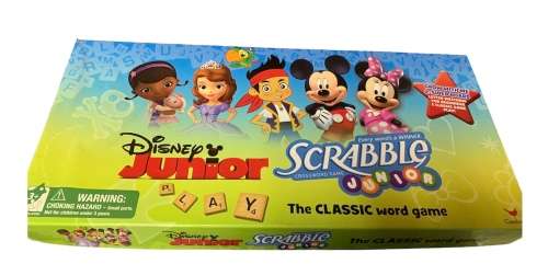 SCRABBLE JUNIOR BOARDGAME - DISNEY JUNIOR
