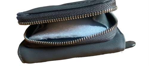 PURSE - WALLET - GREY COLOUR