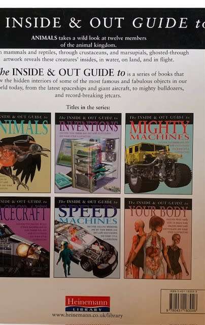 THE INSIDE & OUT GUIDE TO ANIMALS - BOOKS - ANIMALS