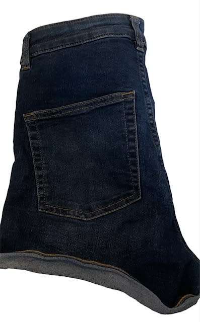 DENIM SHORTS - SIZE 8 - LADIES - HIGH WAIST