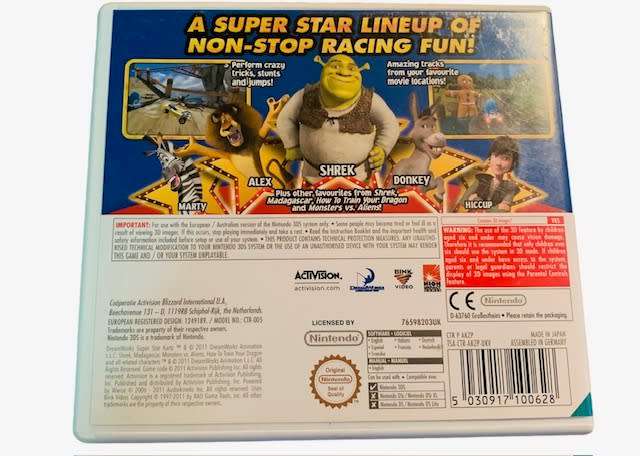SUPER STAR KARTZ - NINTENDO 3DS - GAMING - PRE OWNED - GAMES