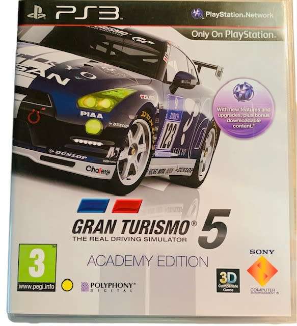 GRAN TURISMO 5 - THE REAL DRIVING SIMULATOR - PLAYSTATION 3 - GAMING - PRE OWNED - GAMES