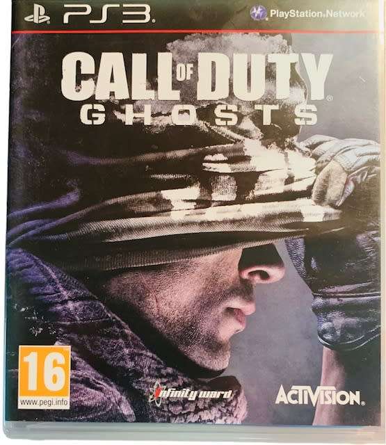 CALL OF DUTY GHOSTS  - PLAYSTATION 3 - GAMING - PRE OWNED - GAMES