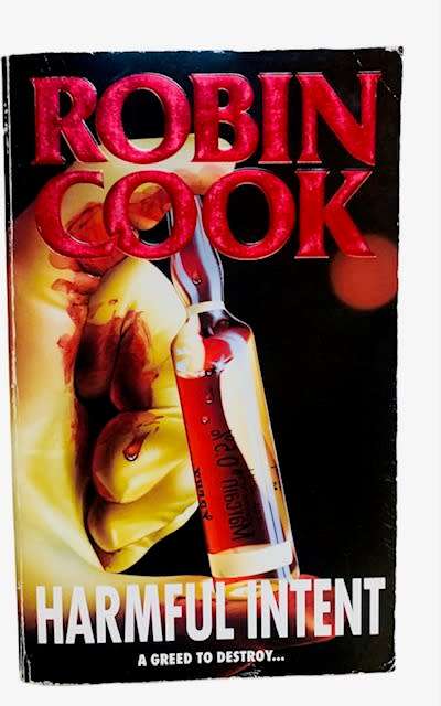HARMFUL INTENT - ROBIN COOK - FICTION - PAPERBACK