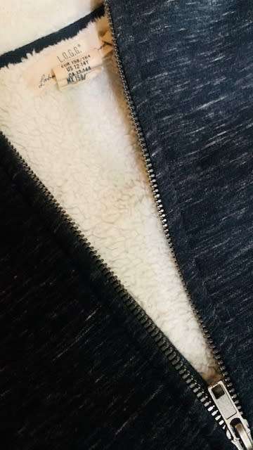 HOODIE - ZIP HOODIE - BOY - SIZE 13 TO 14 YEARS OLD