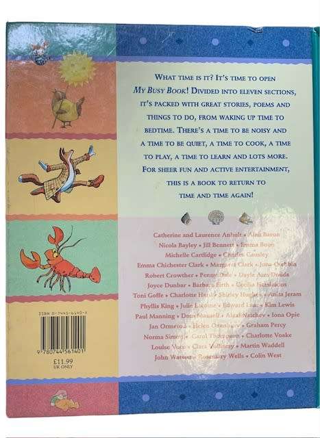 NURSERY BOOK - MY BUSY BOOK - ABC POP UP BOOK - 3 BOOKS FOR ONLY R250.00