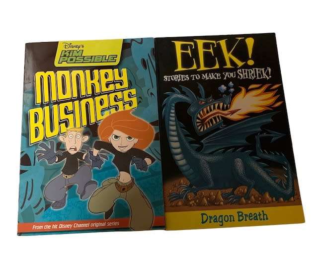MONKEY BUSINESS - EEK!- PAPERBACK BOOKS - 2 BOOKS