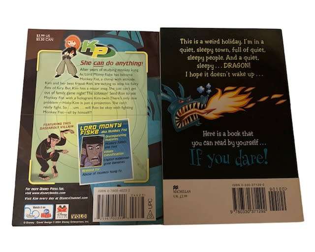 MONKEY BUSINESS - EEK!- PAPERBACK BOOKS - 2 BOOKS