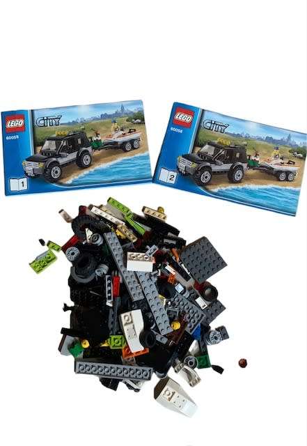 LEGO - LEGO CITY #60058 - NO BOX - BOOKLETS INCLUDED - PRE OWNED
