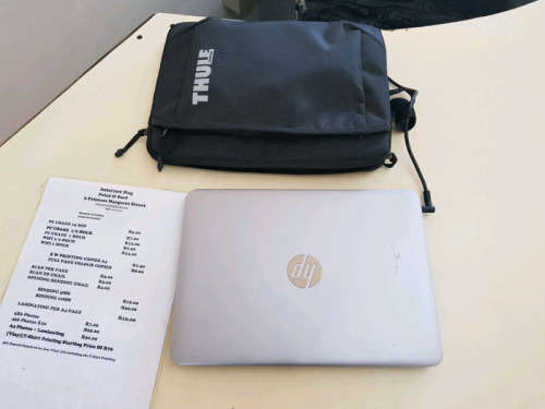 Hp Elitebook 820 G4 i5 7300u/ 256Gig M.2/ 8Gigs Ram+ Free Laptop Bag