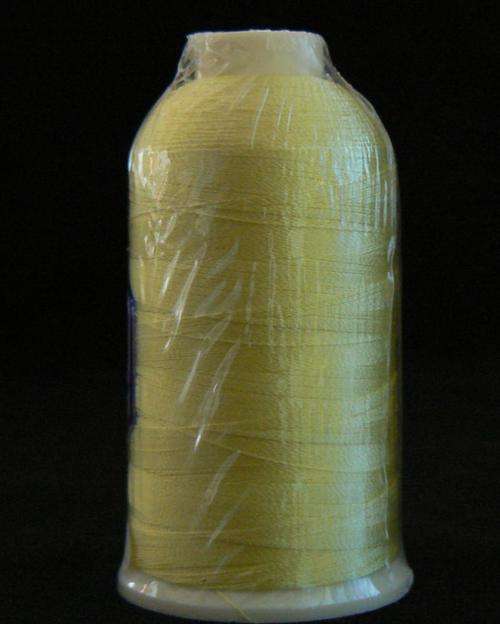 1007 - Yellow Viscose Rayon 1000m Embroidery thread
