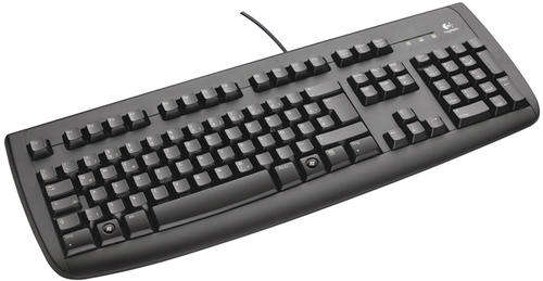 Logitech 250 USB Keyboard - Black