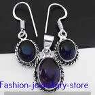 925 Silver earrings and pendant