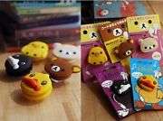 1 X Cartoon Earphone Cable Wire Clip Wrap Organizer