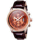 New CURREN Quartz Analog Watch with Faux Leather Strap & Calendar