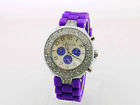 Geneva diamond watch PURPLE