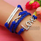 Beautiful leather bracelet