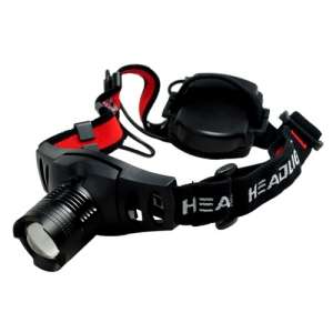 CREE 5W 300Lm LED Light Headlight - Black